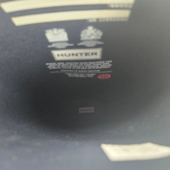 Hunter Knee High Rainboot Womens Size 9 Blue Outdoor Rubber Snow Rain Booties - Picture 11 of 13